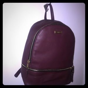 Aldo burgundy book bag